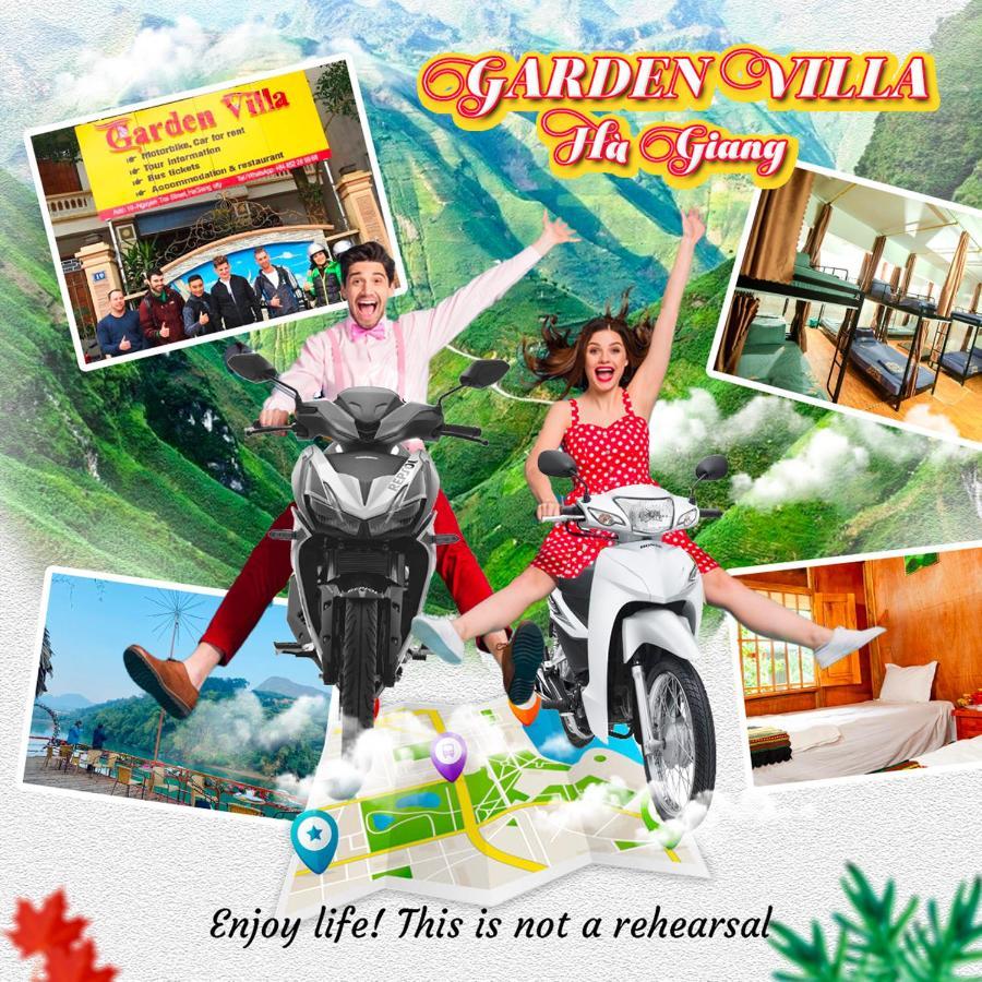 Garden Villa Homestay And Tour Motorbike&Car For Rent Ha Giang Luaran gambar